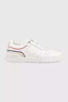Кроссовки Low Cut Basket Tommy Hilfiger, белый