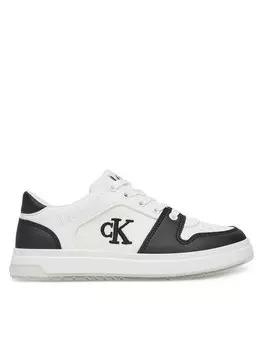 Кроссовки Low Cut Lace-Up Sneaker V3X9-82093-1697 S Calvin Klein Jeans, белый
