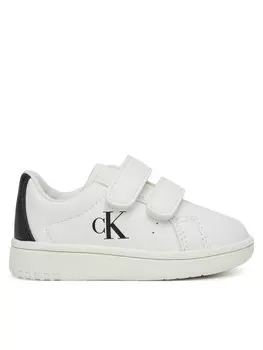 Кроссовки Low Cut Lace Velcro Sneaker V1X9-82080-1355 M Calvin Klein Jeans, белый