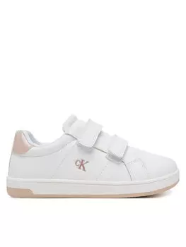 Кроссовки Low Cut Velcro V1A9-82007-1355X S Calvin Klein Jeans, белый