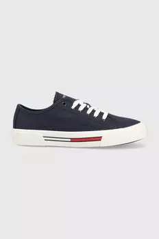 Кроссовки LOW CUT WMNS CANVAS Tommy Jeans, темно-синий