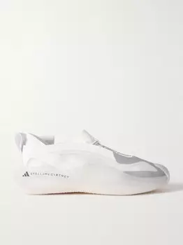 Кроссовки Low Ground из сетки и ТПУ Adidas By Stella Mccartney, белый