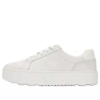 Кроссовки low lace up sneakers 'white full grain' Timberland, белый