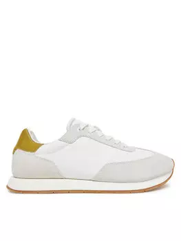 Кроссовки Low Prof Runn Laceup Cv Mix HM0HM01723 Calvin Klein, белый