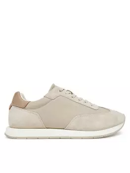 Кроссовки Low Prof Runn Laceup Cv Mix HM0HM01723 Calvin Klein, бежевый