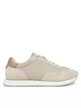 Кроссовки Low Prof Runn Laceup Cv Mix HM0HM01723 Calvin Klein, бежевый