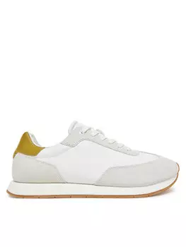 Кроссовки Low Prof Runn Laceup Cv Mix HM0HM01723 Calvin Klein, белый