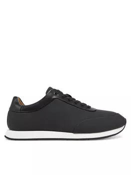 Кроссовки Low Prof Runn Laceup Rubb Lth HM0HM01707 Calvin Klein, черный