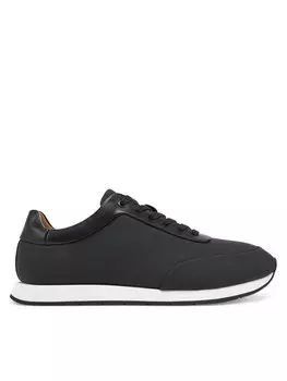 Кроссовки Low Prof Runn Laceup Rubb Lth HM0HM01707 Calvin Klein, черный