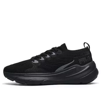 Кроссовки low-top black Fila, черный