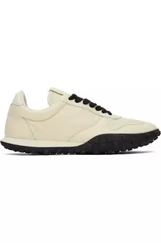 Кроссовки Low Top Jil Sander, цвет ivory