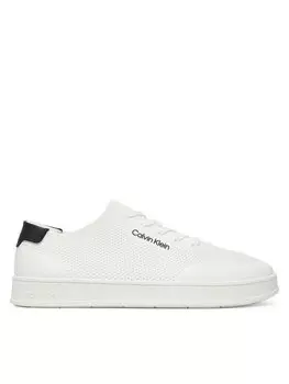 Кроссовки Low Top Lace Up Knit HM0HM01726 Calvin Klein, белый