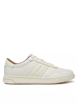 Кроссовки Low Top Lace Up Logo HM0HM01653 Calvin Klein, белый
