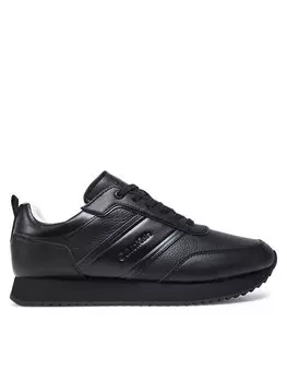 Кроссовки Low Top Lace Up Logo Lth HM0HM01654 Calvin Klein, черный
