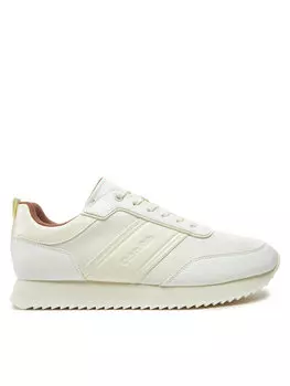Кроссовки Low Top Lace Up Logo Lth HM0HM01654 Calvin Klein, белый
