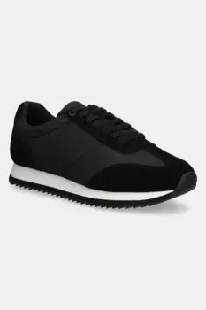 Кроссовки LOW TOP LACE UP MIX Calvin Klein, черный