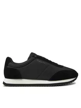 Кроссовки Low Top Lace Up Mix HM0HM01667 Calvin Klein, черный