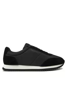 Кроссовки Low Top Lace Up Mix HM0HM01667 Calvin Klein, черный