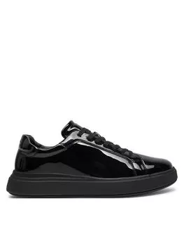 Кроссовки Low Top Lace Up Pat HM0HM01602 Calvin Klein, черный