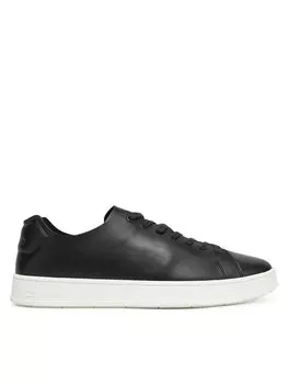 Кроссовки Low Top Lace Up Unlined Lth HM0HM01885 Calvin Klein, черный