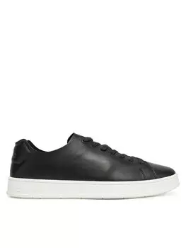 Кроссовки Low Top Lace Up Unlined Lth HM0HM01885 Calvin Klein, черный