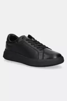 Кроссовки LOW TOP LACE UP WOVEN Calvin Klein, черный