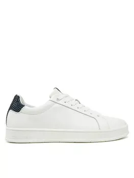 Кроссовки Low Top Lace Up Woven HM0HM01767 Calvin Klein, белый