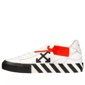 Кроссовки low-vulcanized shoes black/white Off-White, черный