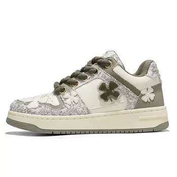 Кроссовки LUCKY BRAND Skateboarding Shoes Unisex Low-top, цвет Melbourne Green