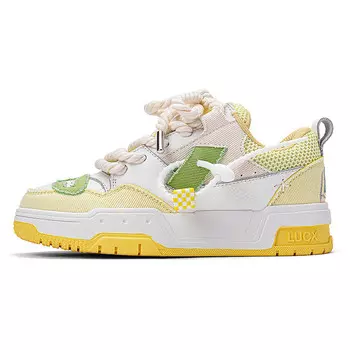 Кроссовки LUCX Skateboarding Shoes Unisex Low-top, желтый