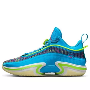 Кроссовки luka doncic x 36 низкие Air Jordan, синий
