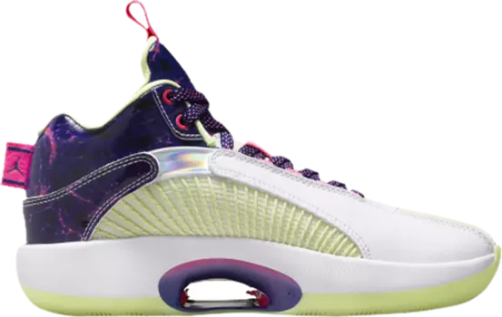 Кроссовки Luka Doncic x Air Jordan 35 Low GS Cosmic Deception, белый