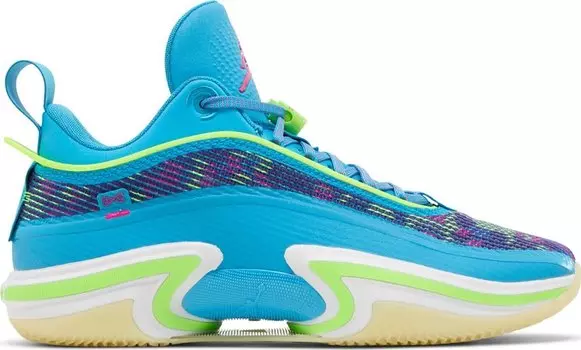 Кроссовки Luka Doncic x Air Jordan 36 Low Laser Blue, синий