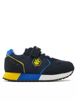 Кроссовки Lumberjack Dunkelblau, темно-синий/желтый