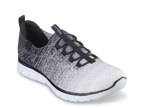 Кроссовки Luminate Skechers, черно-белый