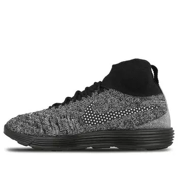 Кроссовки lunar magista 2 flyknit fc Nike, черный