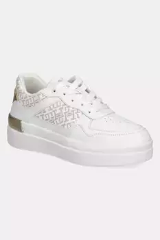 Кроссовки LUX COURT SNEAKER MONOGRAM Tommy Hilfiger, белый