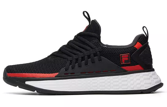 Кроссовки Lux Running Shoes Men Low-top Black/Red Fila