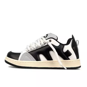 Кроссовки LuzaoT SUPER DRAG Skateboarding Shoes Unisex Low-top White/black/gray, черный