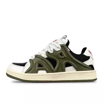 Кроссовки LuzaoT SUPER DRAG Skateboarding Shoes Unisex Low-top Black Olives, цвет Black olives