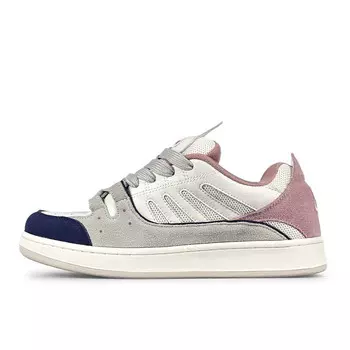 Кроссовки LuzaoT SUPER DRAG Skateboarding Shoes Unisex Low-top White, цвет White peach ice cream