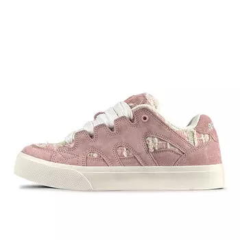 Кроссовки LuzaoT SUPER DRAG Skateboarding Shoes Women's Low-top White/pink, розовый