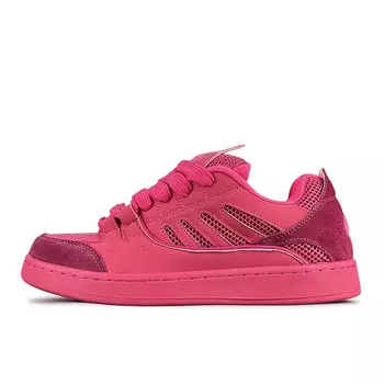 Кроссовки LuzaoT SUPER DRAG Skateboarding Shoes Women's Low-top Red, розовый