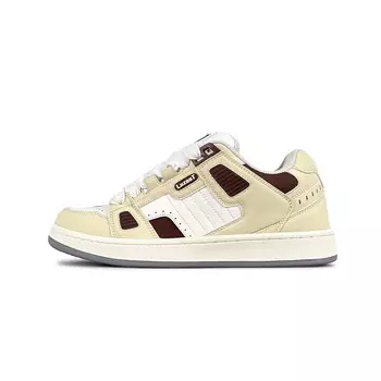Кроссовки LuzaoT SUPER DRAG Skateboarding Shoes Women's Low-top Beige, бежевый
