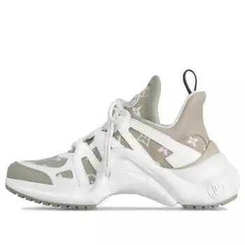 Кроссовки lv archlight sneakers 'beige monogram' Louis Vuitton, бежевый