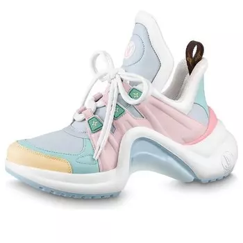Кроссовки lv archlight sneakers 'blue pink white' Louis Vuitton, белый