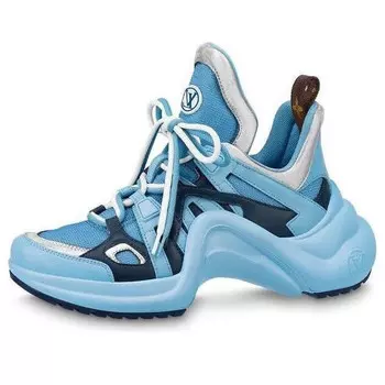 Кроссовки lv archlight sneakers 'blue silver' Louis Vuitton, синий