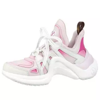 Кроссовки lv archlight sneakers 'white pink' Louis Vuitton, белый