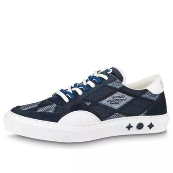 Кроссовки lv ollie richelieu sneakers 'blue' Louis Vuitton, синий