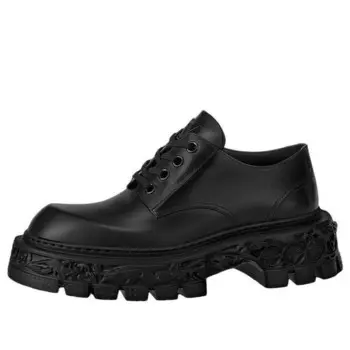 Кроссовки lv platform lace up loafers 'black' Louis Vuitton, черный